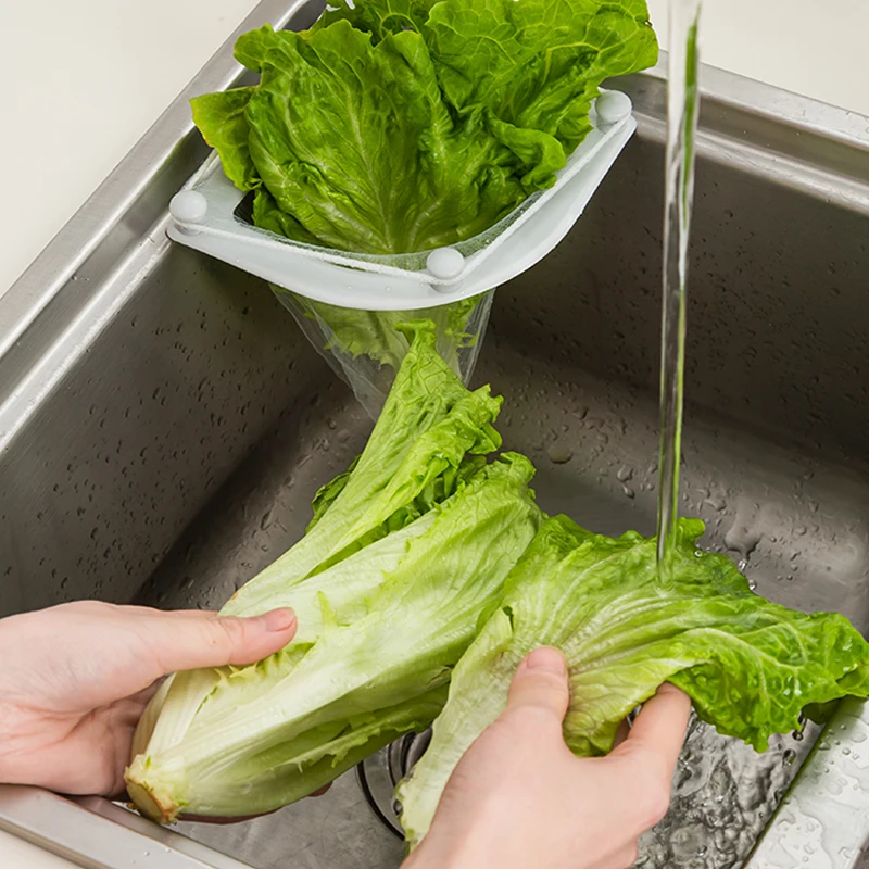 Kitchen shelf cleaning cloth sink drain rack hanging basket triangle storage triangular plastic vegetable sink basket strainer
Kitchen shelf cleaning cloth sink drain rack hanging basket triangle storage triangular plastic vegetable sink basket strainer