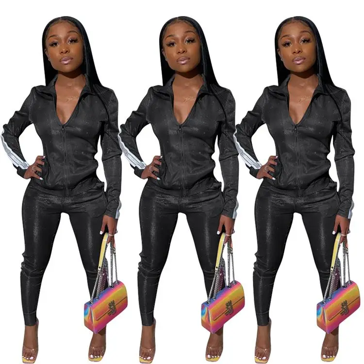 Wholesale Casual Sports Suit Jogging Suit Women 2 Piece Pants Set Track Suit Outfits Two Piece Set Women Clothing
Wholesale Casual Sports Suit Jogging Suit Women 2 Piece Pants Set Track Suit Outfits Two Piece Set Women Clothing