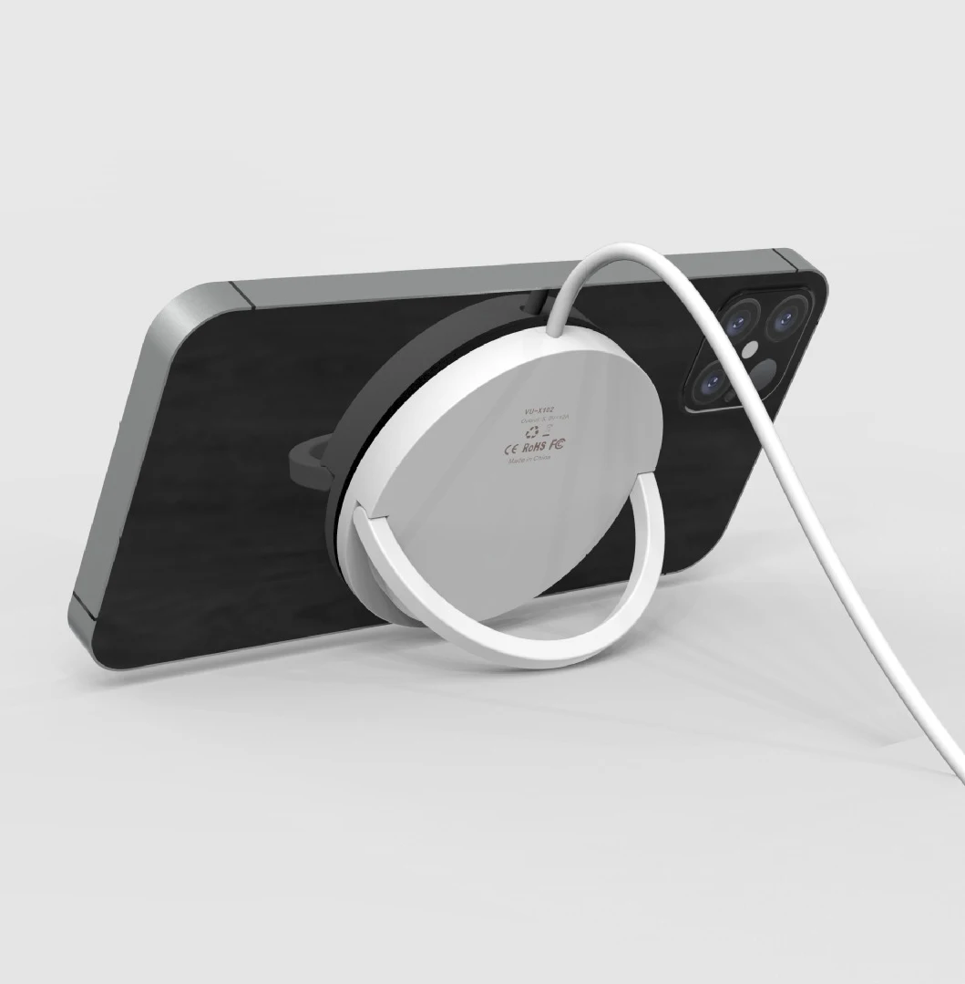 2021 new trending 15W magnet desk wireless phone holder charger magnetic wireless charger for iphone 12 series, White
2021 new trending 15W magnet desk wireless phone holder charger magnetic wireless charger for iphone 12 series, White