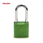 Long Padlock Quality New Design Safety Colour Keyed Alike Pad Lock Aluminum Long Padlock