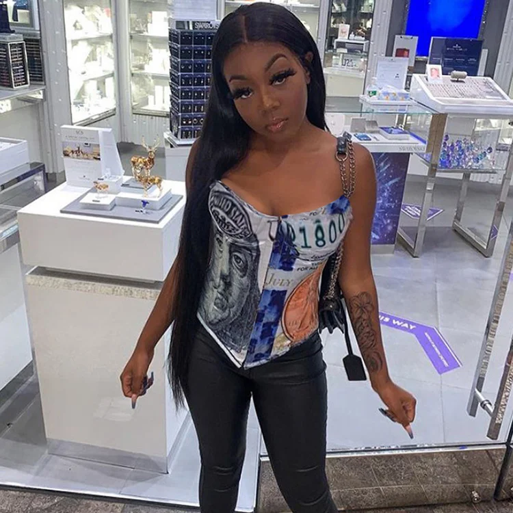 Free Samlple Wholesale xs - 5xl money print body shapers corset bodysuit tops, Customized color
Free Samlple Wholesale xs - 5xl money print body shapers corset bodysuit tops, Customized color