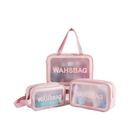 Custom Logo Travel Bath Toiletry Beach Zipper Clear Tpu Cosmetic Bag Pouch Transparent Pvc Wash Bag with Handle, Optional
Custom Logo Travel Bath Toiletry Beach Zipper Clear Tpu Cosmetic Bag Pouch Transparent Pvc Wash Bag with Handle, Optional