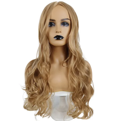 Fashion Women 25-26 Inch Long Curly Blonde Synthetic Hair Wig Wavy American Curly Cosplay Wigs
Fashion Women 25-26 Inch Long Curly Blonde Synthetic Hair Wig Wavy American Curly Cosplay Wigs