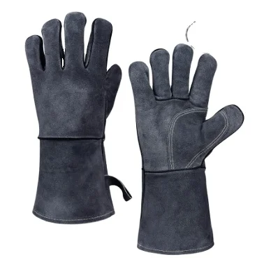 Ozero CE Custom logo Abrasion Heat Resistant Cowhide Leather Oven BBQ Grill Gloves., Gray
Ozero CE Custom logo Abrasion Heat Resistant Cowhide Leather Oven BBQ Grill Gloves., Gray