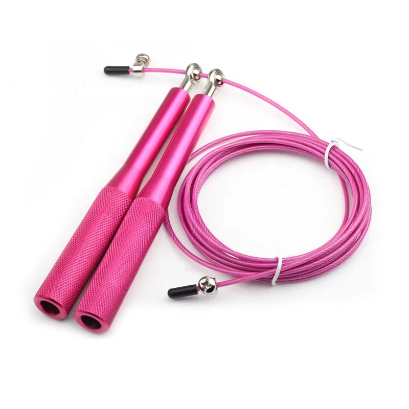 3M Jump Skipping Ropes Cable Steel Adjustable Fast Speed ABS Handle Jump Ropes Training Boxing Sports Exercises, Silver/yellow/red/pink/purple/blue/black
3M Jump Skipping Ropes Cable Steel Adjustable Fast Speed ABS Handle Jump Ropes Training Boxing Sports Exercises, Silver/yellow/red/pink/purple/blue/black