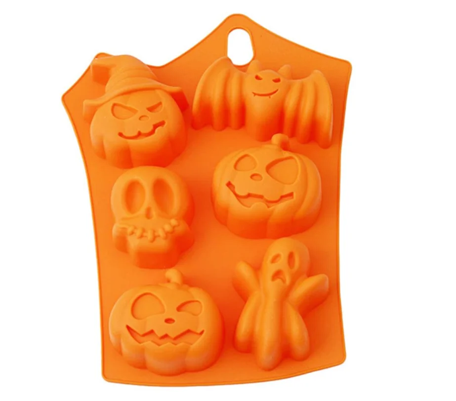 Halloween Decor Silicone Mold DIY Gift Cartoons Baking Mold Cake Pan Chocolate Mold For Handmade Gift, Orange
Halloween Decor Silicone Mold DIY Gift Cartoons Baking Mold Cake Pan Chocolate Mold For Handmade Gift, Orange