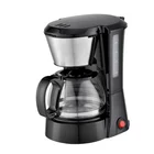 650w watts 4 - 6 cup colorful Anti electric automatic drip coffee maker machine