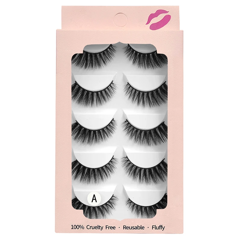 hot sale mink false eyelashes 5 pairs set 3d mink eyelashes European and American thick eyelashes, Black color
hot sale mink false eyelashes 5 pairs set 3d mink eyelashes European and American thick eyelashes, Black color