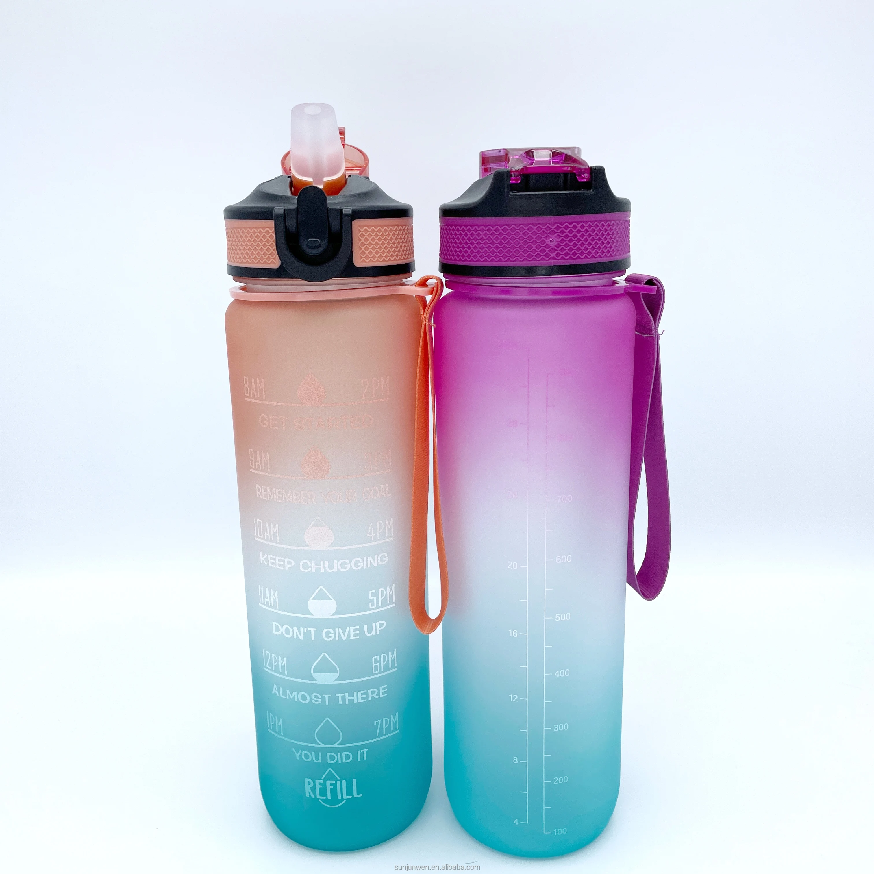 New Shelves 32oz Motivational Fitness Sports water bottle for gym leskproof outdoor sports bottles
New Shelves 32oz Motivational Fitness Sports water bottle for gym leskproof outdoor sports bottles