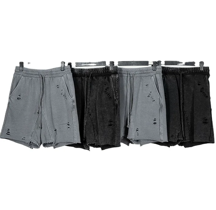 380G 100% cotton wholesale short and tshirt set sweat vintage mens washed shorts half pants for men shorts pants
380G 100% cotton wholesale short and tshirt set sweat vintage mens washed shorts half pants for men shorts pants