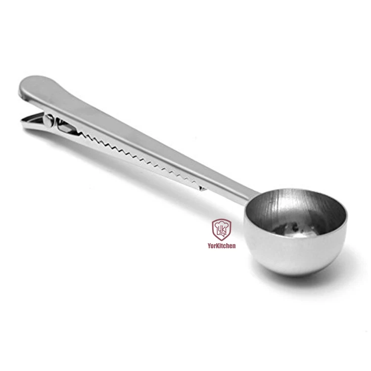 stainless steel Coffee Scoop Measuring Spoon Coffee Spoon with Clip tablespoon to close your coffee bags
stainless steel Coffee Scoop Measuring Spoon Coffee Spoon with Clip tablespoon to close your coffee bags