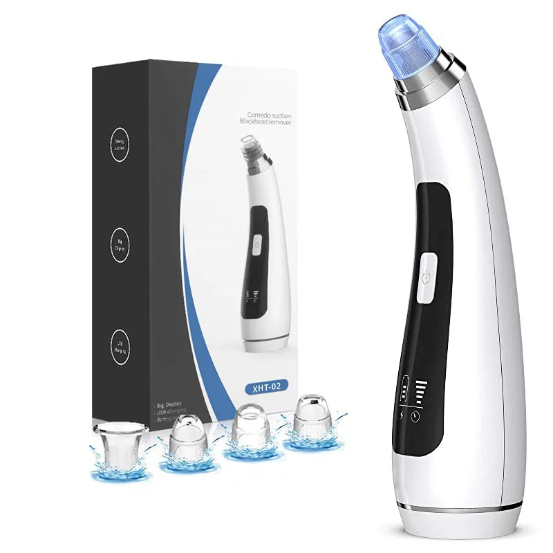 Portable blackhead removal Skin care tool blackhead acne remover comedone with vacuum suction, White
Portable blackhead removal Skin care tool blackhead acne remover comedone with vacuum suction, White