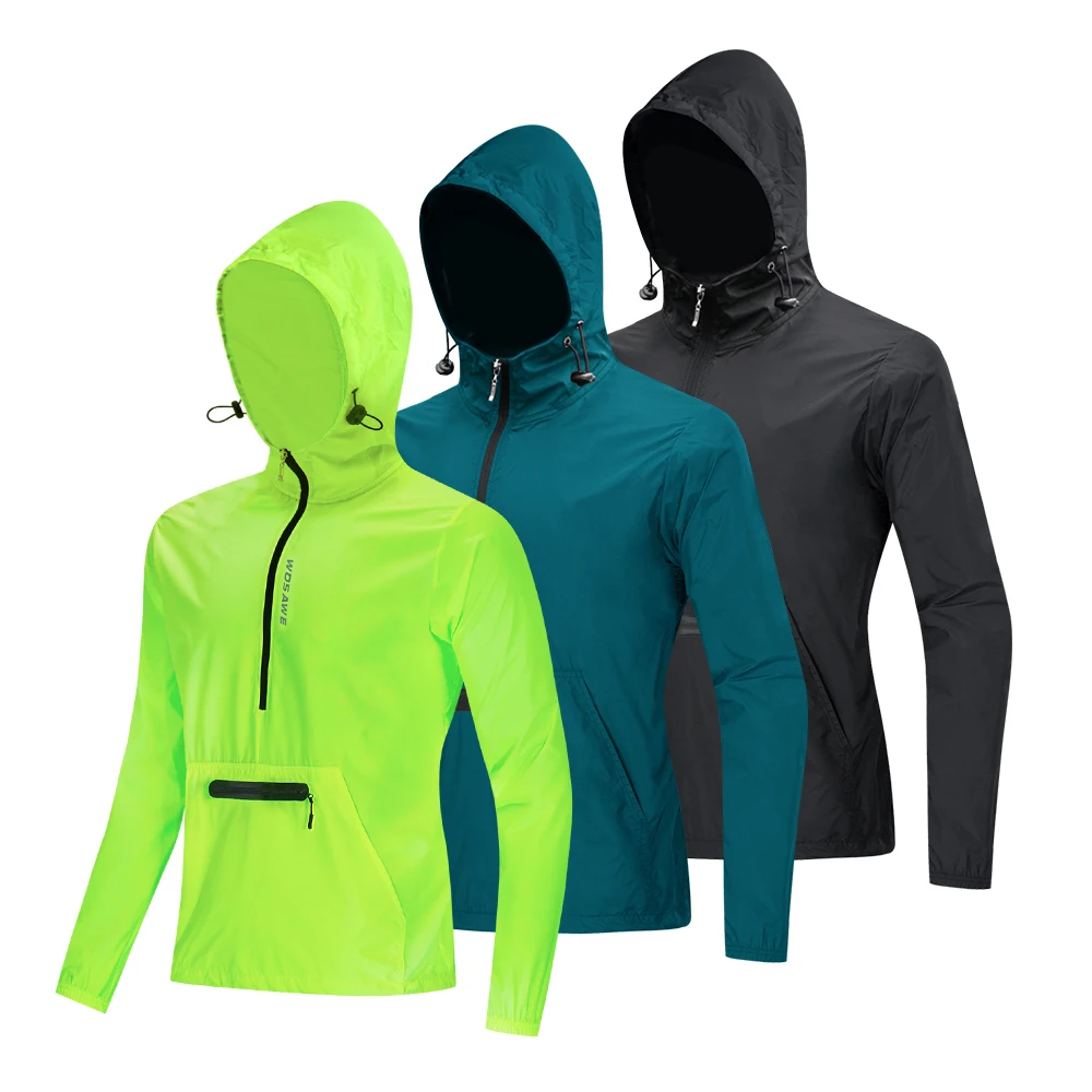 WOSAWE Cycling jersey Hooded Windproof Outdoor Pullover Windbreaker Support customization
WOSAWE Cycling jersey Hooded Windproof Outdoor Pullover Windbreaker Support customization