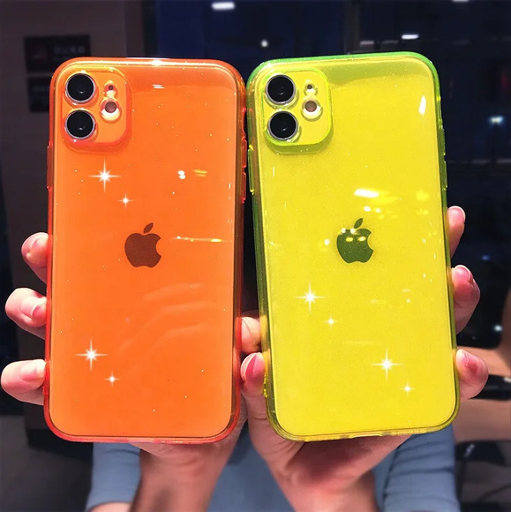 Thin Clear Soft Tpu fluorescent color Camera Full Protective Cell Phone Case Cover For iPhone 12 13 mini Pro Pro Max, 5 colors, can be customized
Thin Clear Soft Tpu fluorescent color Camera Full Protective Cell Phone Case Cover For iPhone 12 13 mini Pro Pro Max, 5 colors, can be customized