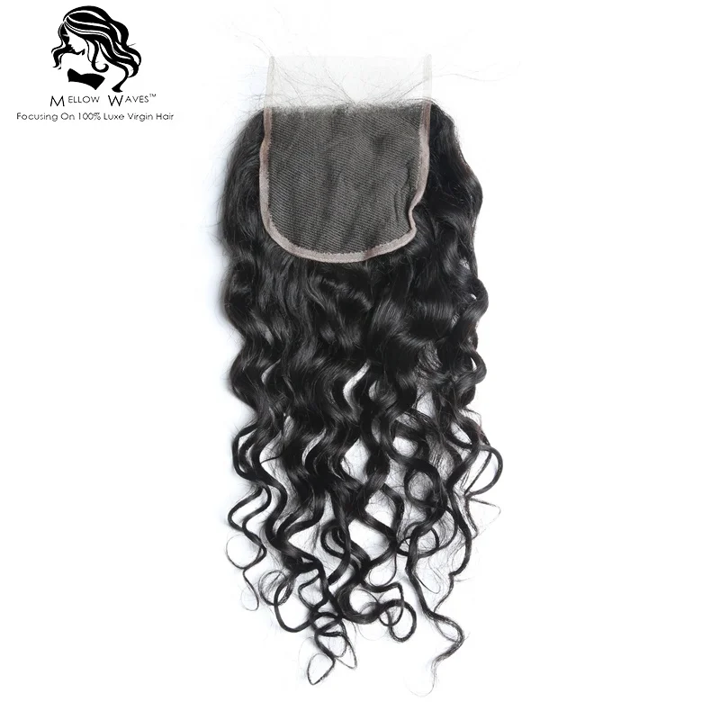 Mellow Waves Indian Water Wave Remy Raw Virgin Original Indian Human Hair Lace Closure Natural Curly Wave For Black Women
Mellow Waves Indian Water Wave Remy Raw Virgin Original Indian Human Hair Lace Closure Natural Curly Wave For Black Women