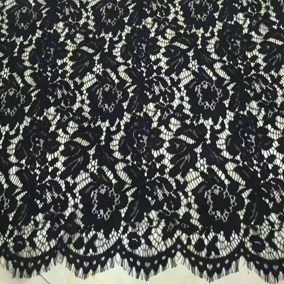 Elegant stock good quality floral chantilly lace fabric for party dress, Accept customized color 
Elegant stock good quality floral chantilly lace fabric for party dress, Accept customized color