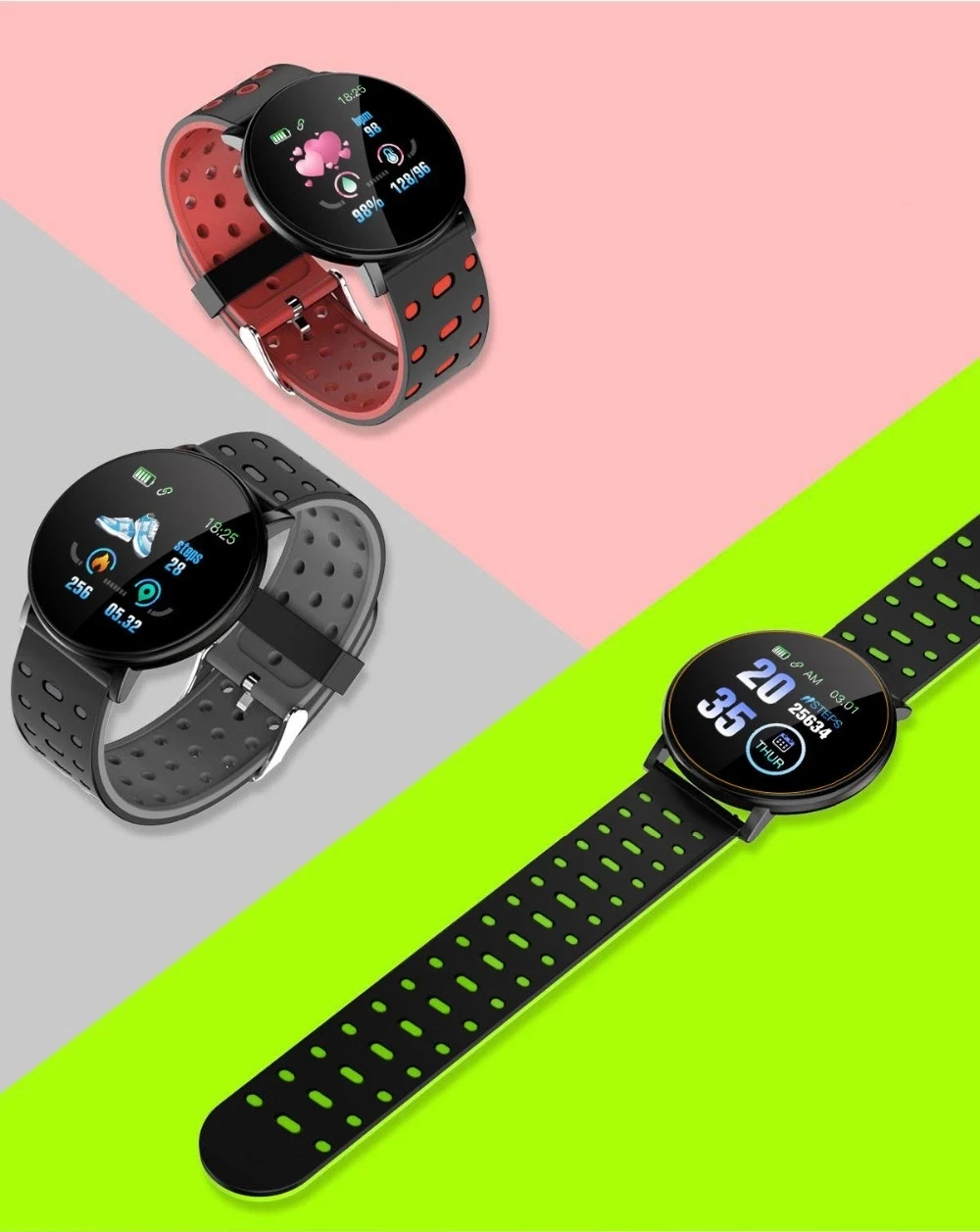 119 Plus Smart Bracelet Heart Rate Smart Watch Man Wristband Sports Watches Band Waterproof Smartwatch Android With Alarm Clock
119 Plus Smart Bracelet Heart Rate Smart Watch Man Wristband Sports Watches Band Waterproof Smartwatch Android With Alarm Clock