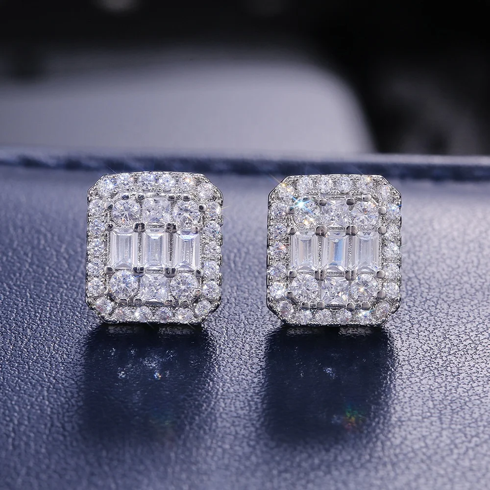 Fashion Zircon Stud Earring Exquisite Jewelry Engagement Wedding Earrings for Women Bride band Party Gift wholesale
Fashion Zircon Stud Earring Exquisite Jewelry Engagement Wedding Earrings for Women Bride band Party Gift wholesale