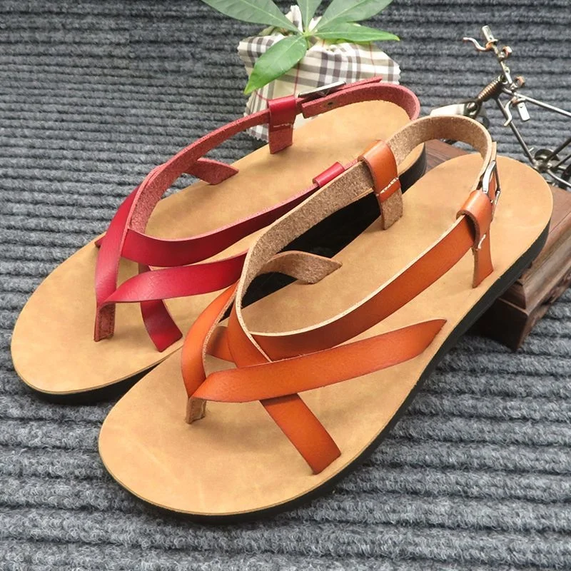 Cuero Leather Clip Toe Sandals For Women Planas Sandal Wood Summer Sandals Wholesale Strand Estampado Feminino Fasion Por Mayor
Cuero Leather Clip Toe Sandals For Women Planas Sandal Wood Summer Sandals Wholesale Strand Estampado Feminino Fasion Por Mayor