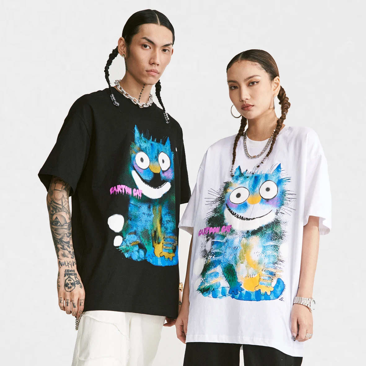 Fashion Three Colors Short Sleeve Unisex Couple 200G T-Shirt For Mens And Women Street Wear Japan'S Anime Totoro Printed T Shirt
Fashion Three Colors Short Sleeve Unisex Couple 200G T-Shirt For Mens And Women Street Wear Japan'S Anime Totoro Printed T Shirt