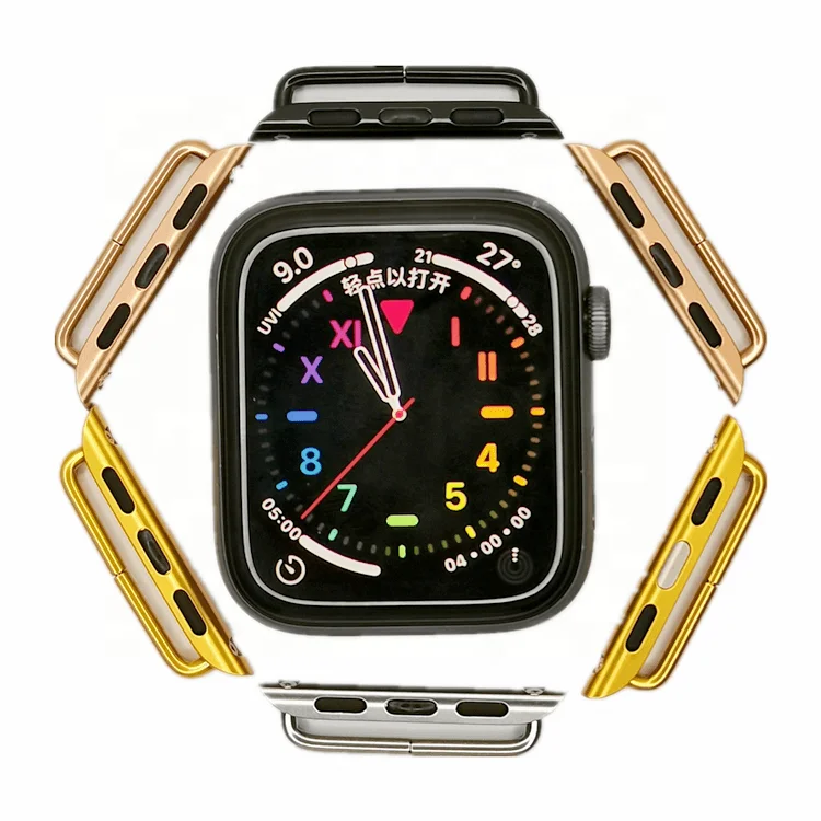 Factory direct Apple watchband connector for apple watch1/2/3/4/5/6 generation smart watch classic
Factory direct Apple watchband connector for apple watch1/2/3/4/5/6 generation smart watch classic