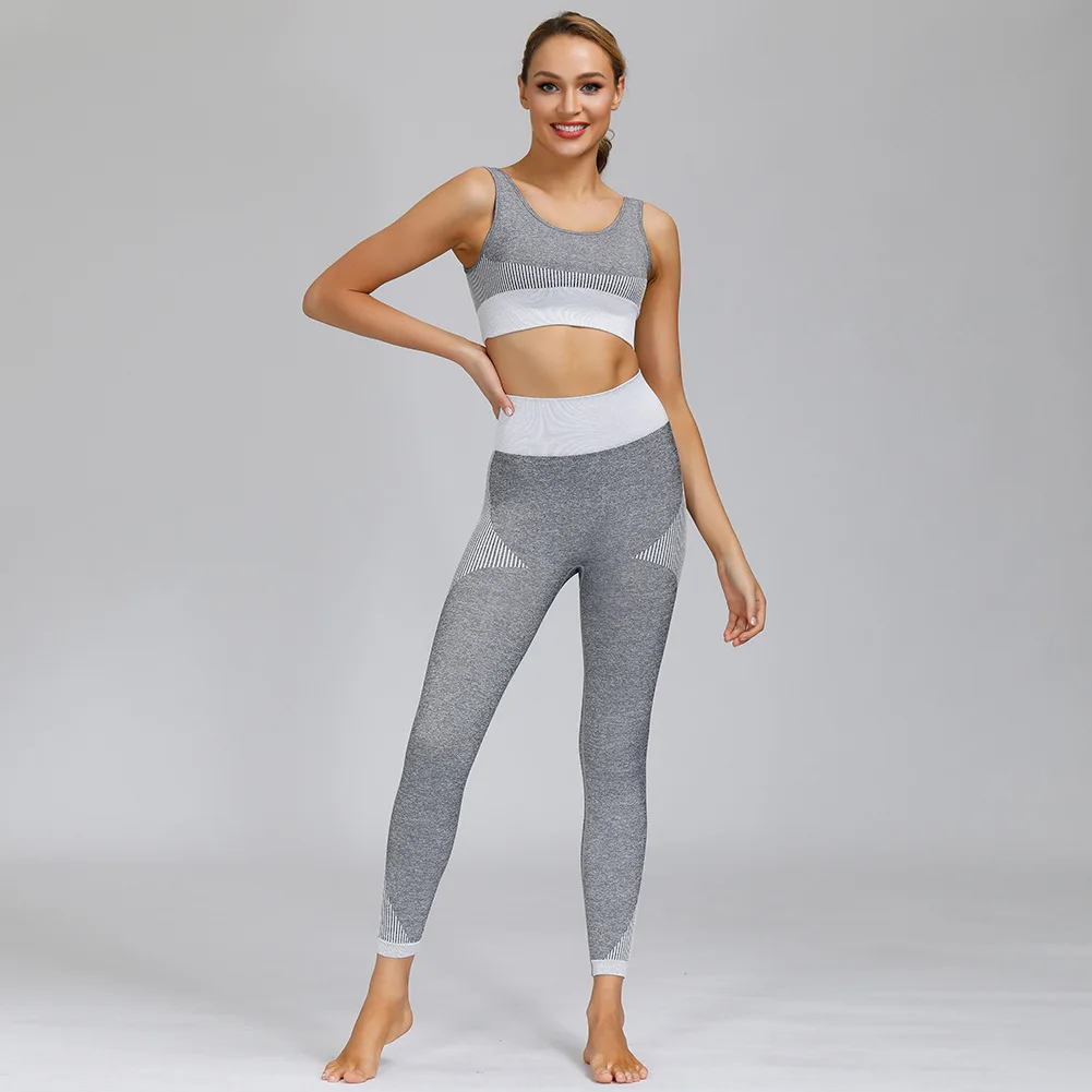 New Arrival yoga suit 2 piece quick dry Exercise Running knit seamless high bounce yoga butt lift running fitness suit, Customized colors
New Arrival yoga suit 2 piece quick dry Exercise Running knit seamless high bounce yoga butt lift running fitness suit, Customized colors