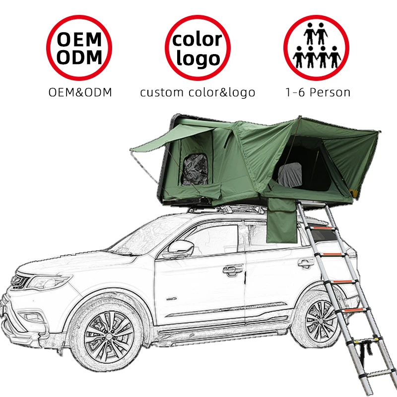 JIESY 2021 auto roof tent foldable camping truck rooftop tent for SUV ABS truck roof top tent
JIESY 2021 auto roof tent foldable camping truck rooftop tent for SUV ABS truck roof top tent