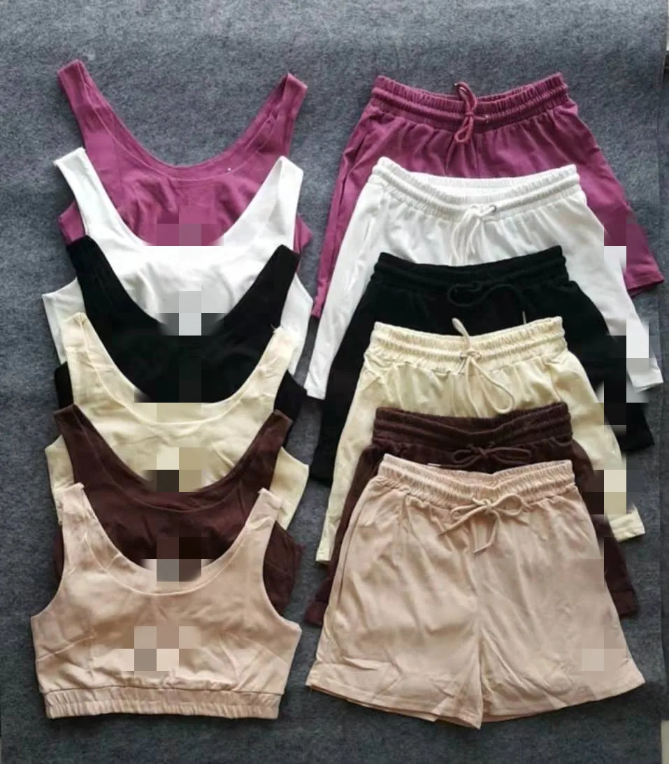 2021 Vest And Shorts Sets Crop Top Tracksuit Beige Casual Sports Women Clothing Sweatpants Outfits Yoga 2 Piece Set, White, pink, black, brown, beige, purple
2021 Vest And Shorts Sets Crop Top Tracksuit Beige Casual Sports Women Clothing Sweatpants Outfits Yoga 2 Piece Set, White, pink, black, brown, beige, purple