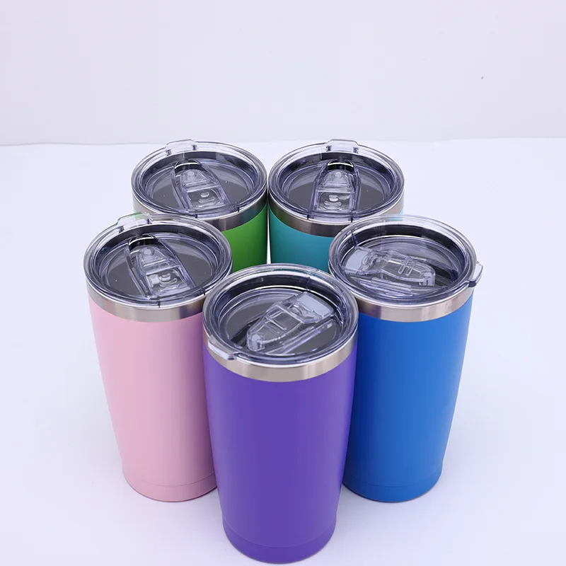 Flypeak Wholesale Custom Logo Travel Mugs Vacuum Cup 20oz Double Walled Vacuum Insulated Stainless Steel Tumbler Mug with Lid, Customized color
Flypeak Wholesale Custom Logo Travel Mugs Vacuum Cup 20oz Double Walled Vacuum Insulated Stainless Steel Tumbler Mug with Lid, Customized color