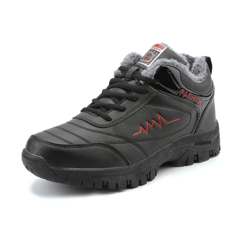 Winter Men High Quality Classic Leather Sneakers Walking Style Winter Shoes Trail Hiking Trekking Cotton Sneakers
Winter Men High Quality Classic Leather Sneakers Walking Style Winter Shoes Trail Hiking Trekking Cotton Sneakers
