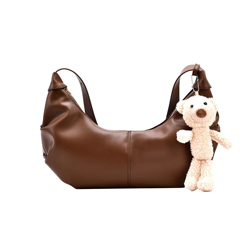XP1185 soft leather pu retro trend bag crossbody wholesale brown female Underarm bag
XP1185 soft leather pu retro trend bag crossbody wholesale brown female Underarm bag