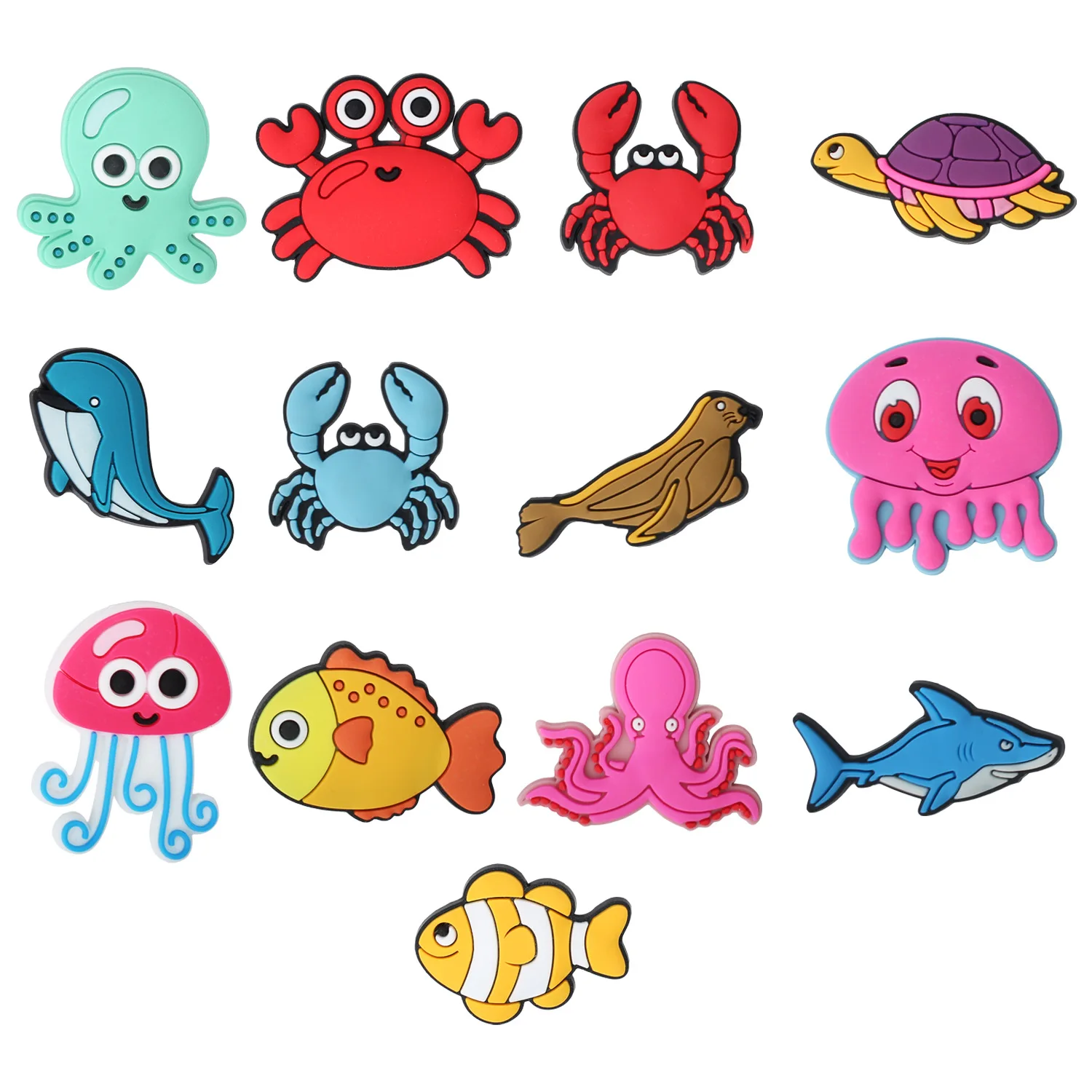 Sea Animals Lovely Pvc Shoe Charms Accessories Shoe Buckle Decoration Shoe Kid's Party Gifts clog Charm, As picture
Sea Animals Lovely Pvc Shoe Charms Accessories Shoe Buckle Decoration Shoe Kid's Party Gifts clog Charm, As picture