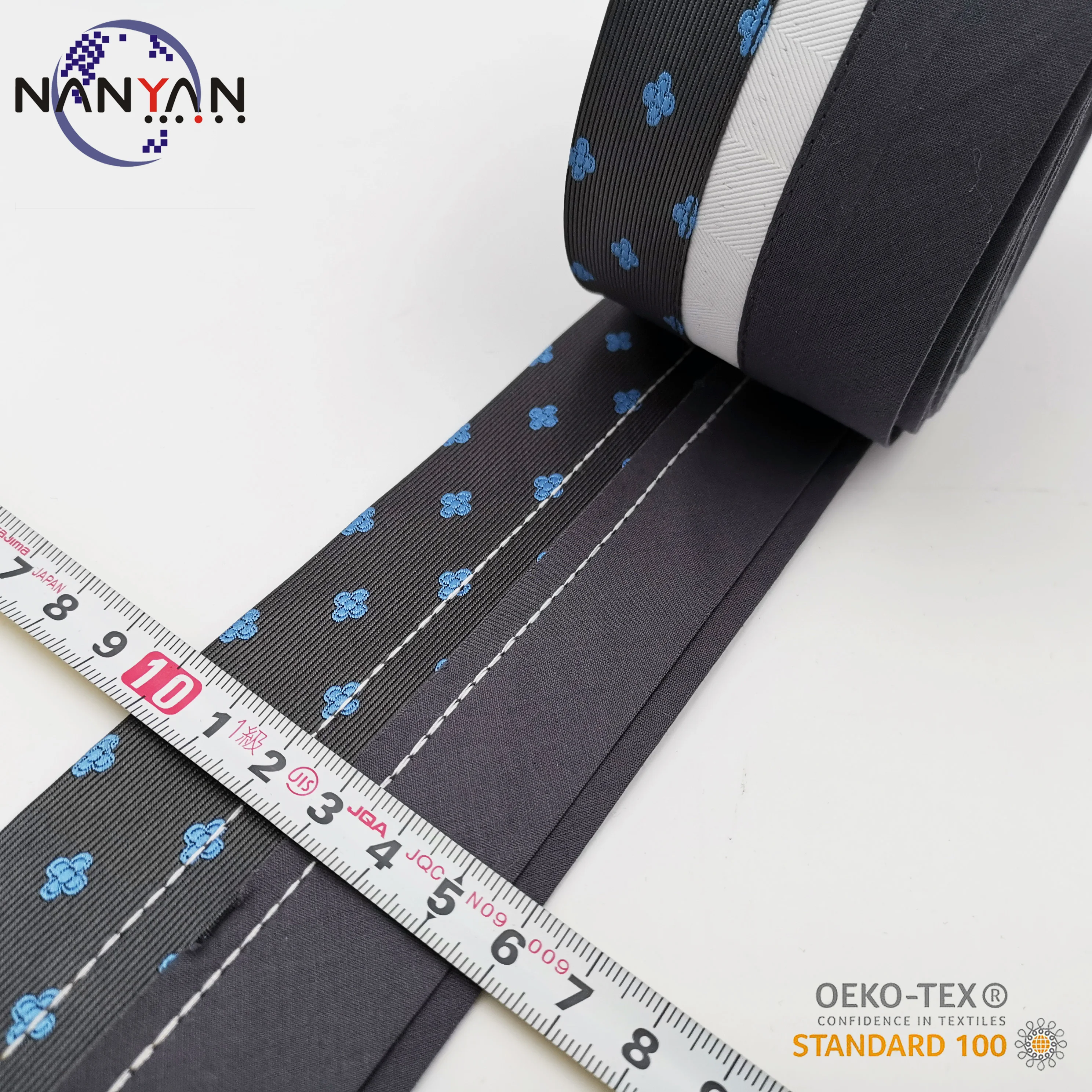 2 3/8" waistband with ribbon tailoring material for trousers