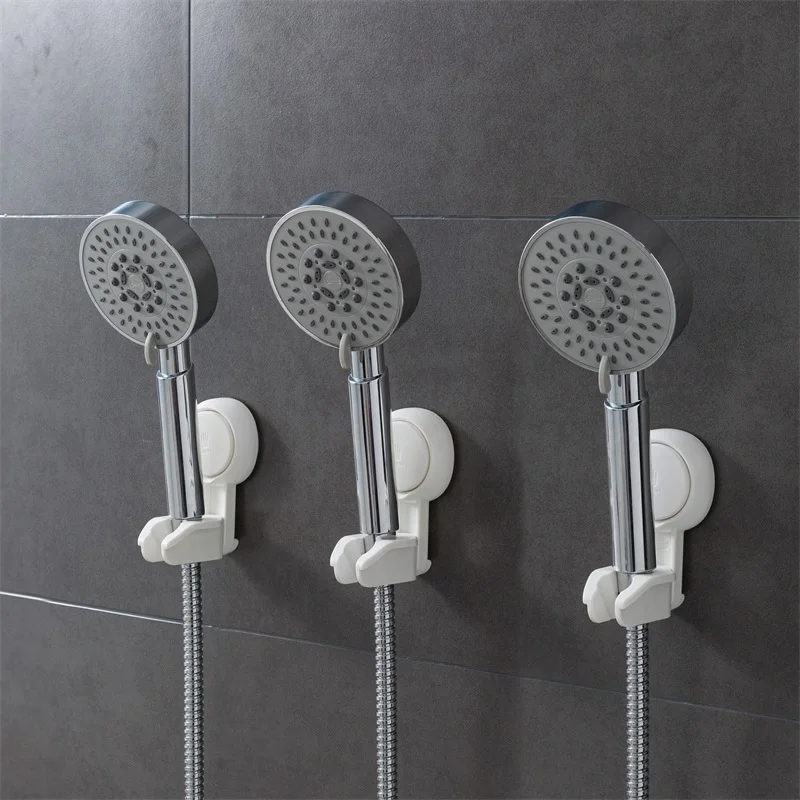 Drill-free Removable Shower Head Holder With Suction Cup Bathroom Shower Hanger Wall Mounted Suction Holder Hook
Drill-free Removable Shower Head Holder With Suction Cup Bathroom Shower Hanger Wall Mounted Suction Holder Hook