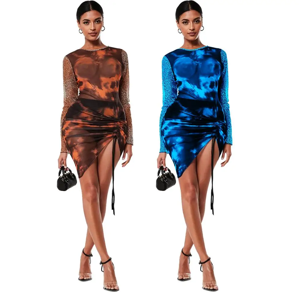 New latest X5138 women fashionable sheer mesh print bodycon mini sheath dresses
New latest X5138 women fashionable sheer mesh print bodycon mini sheath dresses