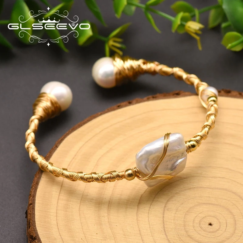 Natural Fresh Water Pearl Bangles For Women Girl Lovers' Minimalist Luxury Wedding Jewelry
Natural Fresh Water Pearl Bangles For Women Girl Lovers' Minimalist Luxury Wedding Jewelry