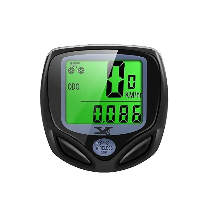 Bike speedometer lcd display multi-functions waterproof bicycle computer wireless, Black
Bike speedometer lcd display multi-functions waterproof bicycle computer wireless, Black
