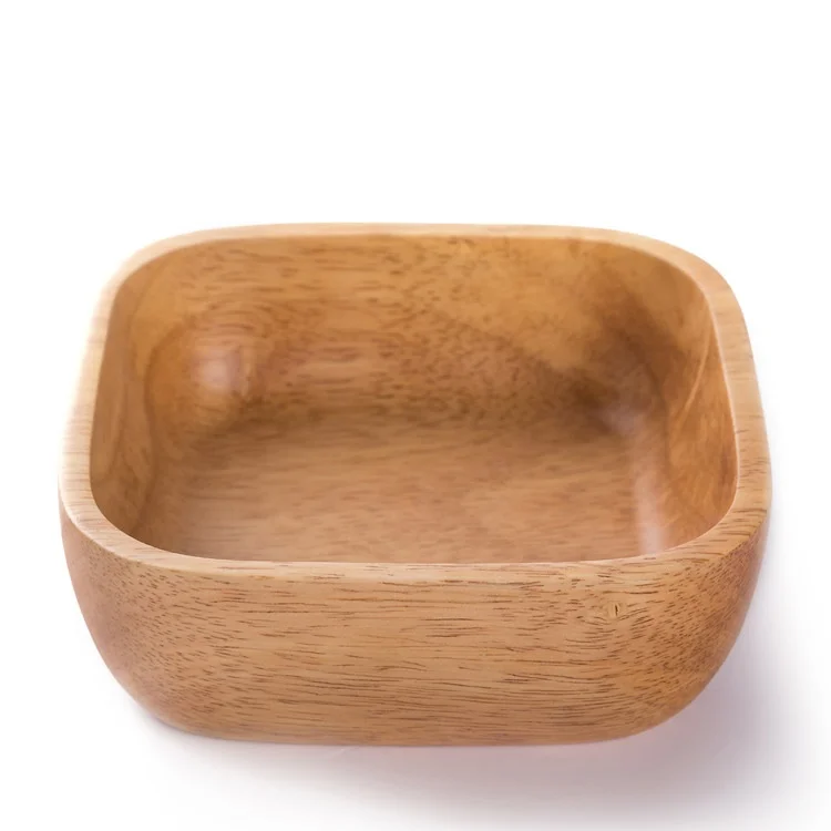 Oak wood bowl baby safe eco friendly handmade bowls beech wood bowl