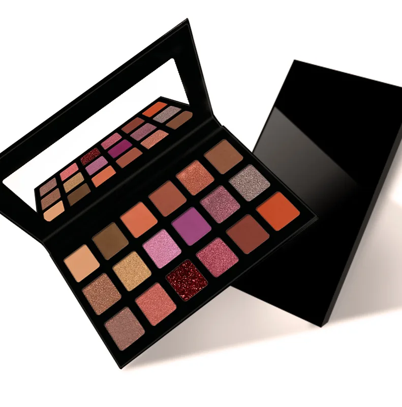 New custom 18 colors eyeshadow palette OEM palette for makeup cosmetics, Matte&shimmer
New custom 18 colors eyeshadow palette OEM palette for makeup cosmetics, Matte&shimmer