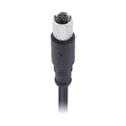M5 Female 4pin Cable Plug Connector molded with USB cable circular connector