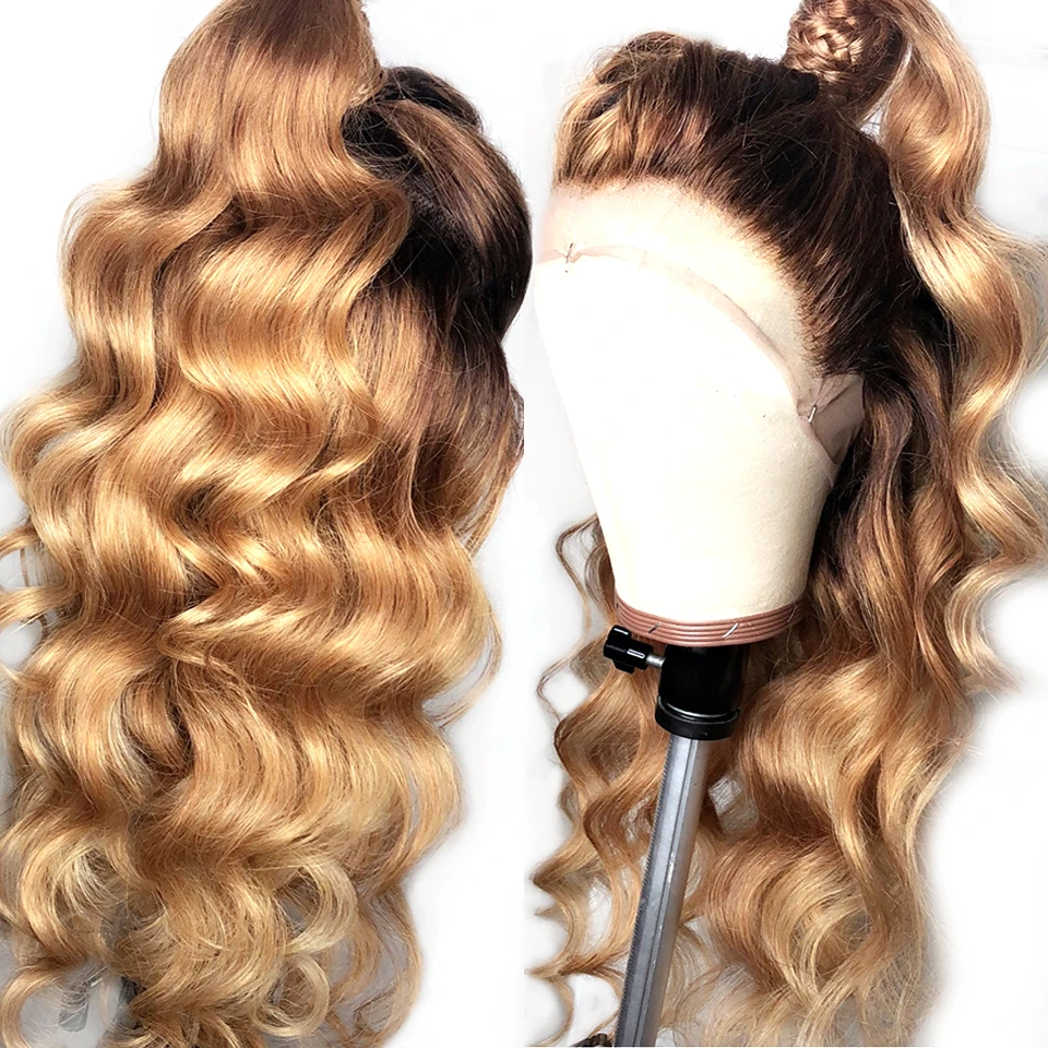 1B/27 Lace Front 100% Human Hair Wigs With Baby Hair Wavy Ombre Frontal Lace Wigs Human Hair Brazilian Malaysian Wigs Indonesia
1B/27 Lace Front 100% Human Hair Wigs With Baby Hair Wavy Ombre Frontal Lace Wigs Human Hair Brazilian Malaysian Wigs Indonesia