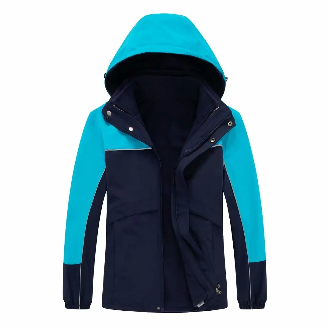 Children's Jacket Three-In-One Detachable Plus Velvet Thick Windproof And Rainproof School Uniform Three-Piece Outdoor Sports, Shown
Children's Jacket Three-In-One Detachable Plus Velvet Thick Windproof And Rainproof School Uniform Three-Piece Outdoor Sports, Shown