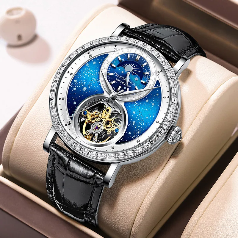 New Style Watch Luminous Hollow Mechanical Men's Watches Automatic Wristwatches For Men, Optional
New Style Watch Luminous Hollow Mechanical Men's Watches Automatic Wristwatches For Men, Optional