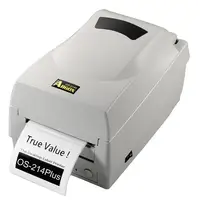

Argox OS 214 plus USB thermal transfer barcode sticker label printer