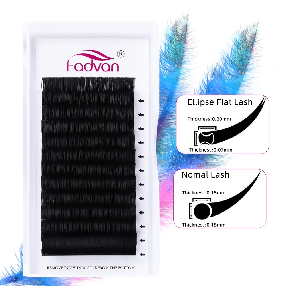 Matte Ellipse Flat Type Eyelash Split Tip Individual Flat Ellips Faux Mink False Eyelashes Ciglia Oval Shape Pestanas Extension
Matte Ellipse Flat Type Eyelash Split Tip Individual Flat Ellips Faux Mink False Eyelashes Ciglia Oval Shape Pestanas Extension
