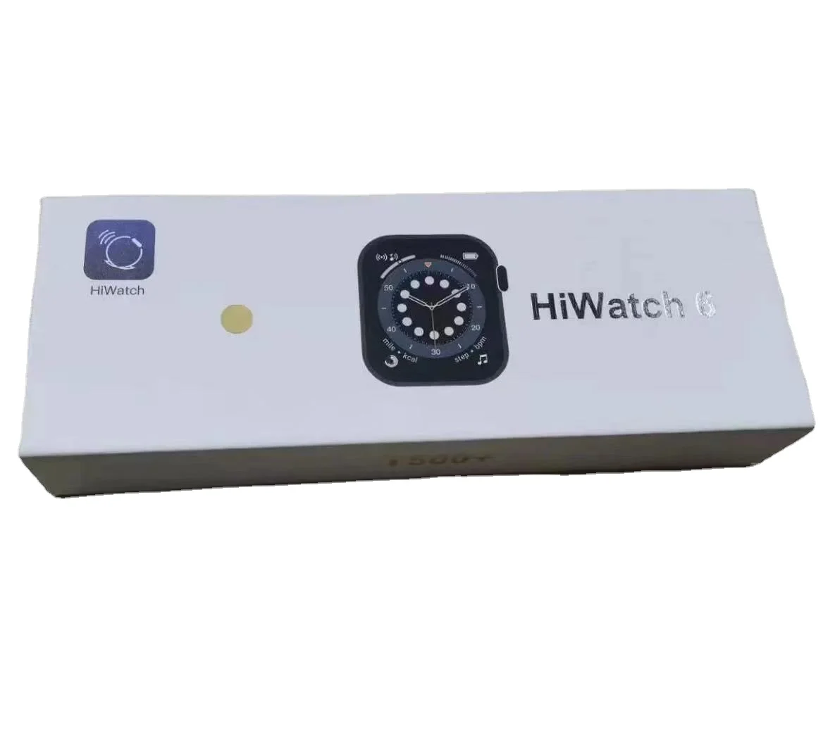 2021 HiWatch 6 BT Call Smart Watch 1.75 Inch IPS Touch Screen 44mm Reloj Inteligente T500 plus Smartwatch
2021 HiWatch 6 BT Call Smart Watch 1.75 Inch IPS Touch Screen 44mm Reloj Inteligente T500 plus Smartwatch