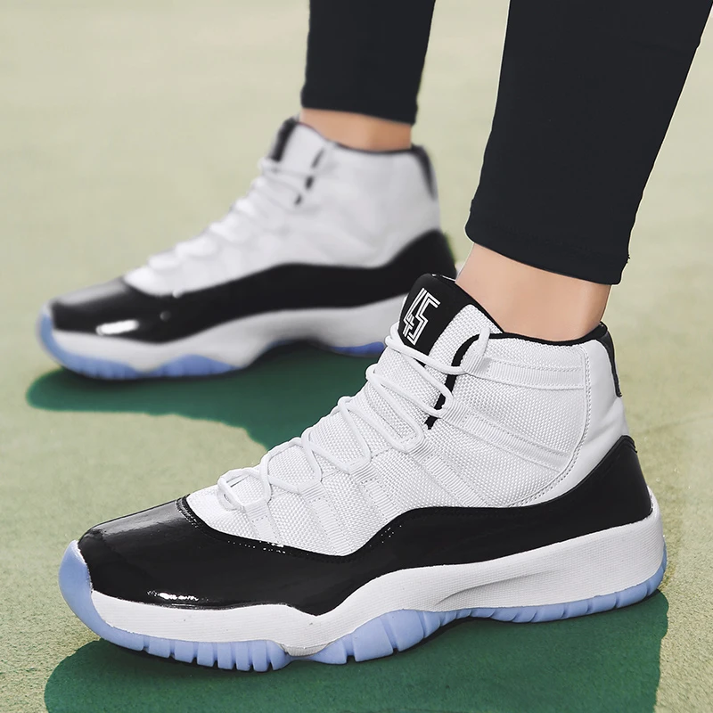 Sport Shoes Fashion High Cut Sneakers New Arrival OEM Custom Shoes Basketball Sneaker For Men, Optional
Sport Shoes Fashion High Cut Sneakers New Arrival OEM Custom Shoes Basketball Sneaker For Men, Optional