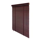 Free samples home center 3 inch horizontal sun shade wooden curtain and blinds for hotel