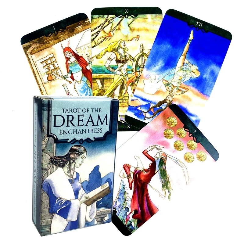 Tarot of The Dream Enchantress Tarot Cards PDF Guidebook English Version Deck board game for personal use
Tarot of The Dream Enchantress Tarot Cards PDF Guidebook English Version Deck board game for personal use