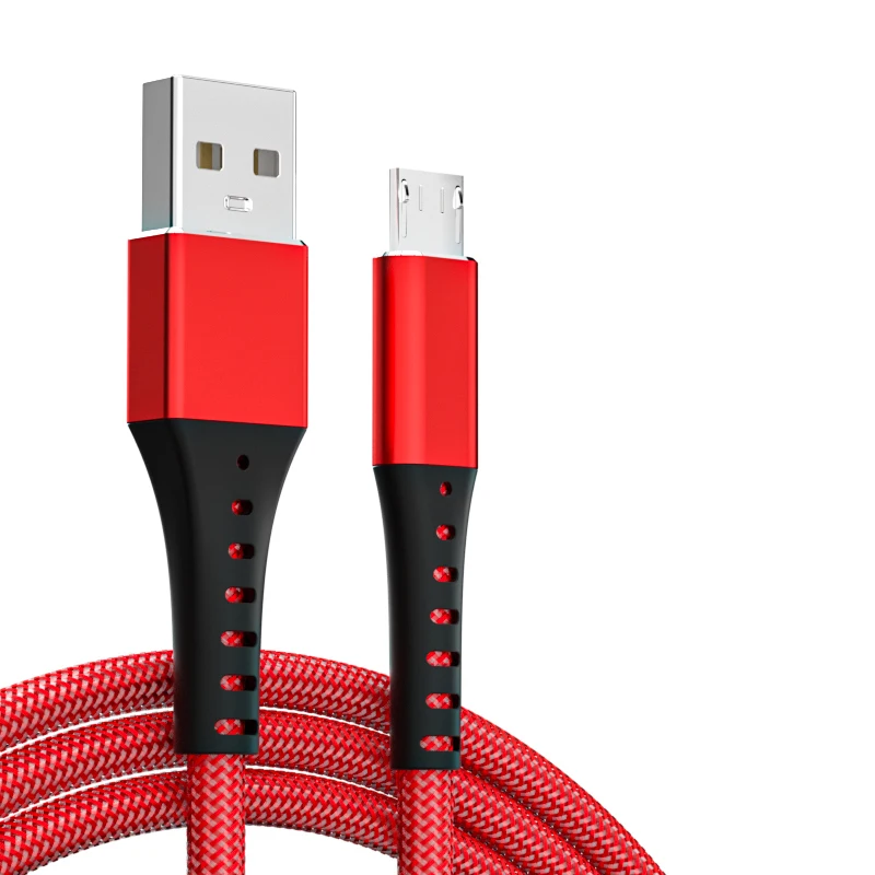 2021 Multi Color Fast Charging Nylon Braided USB Charging Cable For Android and Iphone, Black/blue/red/grey
2021 Multi Color Fast Charging Nylon Braided USB Charging Cable For Android and Iphone, Black/blue/red/grey
